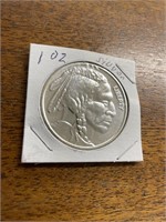 1 OZ silver coin 1 troy ounce, indian and buffalo