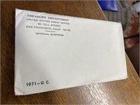1971  UNITED STATES PROOF SET sealed in envelope