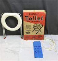 Vintage Portable Toilet In Original Box