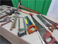 Tools - hammers & hammer heads, chisels, coping