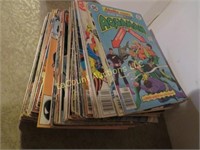 vintage comic books assorted