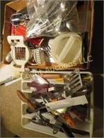 assorted kitchen utensil lot