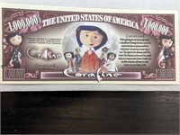 Coralline banknote