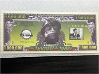 The Invisible man banknote