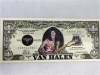 Van Halen banknote