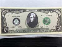 Andrew Jackson banknote