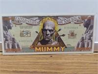 Mummy novelty Banknote