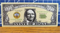 State of Iowa, 1846 banknote
