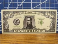 State of Illinois banknote