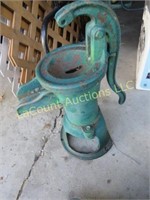 vintage water pump