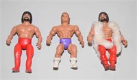 LOT OF 3 1985 REMCO AWA WRESTLING FIGURES (2 JIMMY