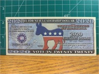 2020 Democratic election dollars