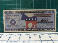 2020 Democratic election dollar