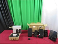 CD MINI stereo system, memorex speaker