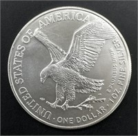 One Ounce Fine Silver 2022 Walking Liberty