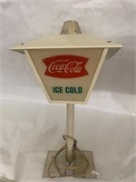 4-Sided Coca Cola Light Fixture, 21" Height