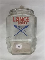 Lance Snack Glass Countertop Jar, 12" Height