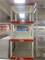 19" X 44" X 19" Coca Cola PVC Store Floor Display