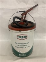 Texaco 35 Lb Can Multigear Lubricant W/ Hand Pump