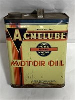 Acmelube 2-Gal Motor Oil Can