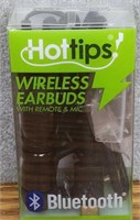 Hot tips bluetooth earbuds with remote and mic