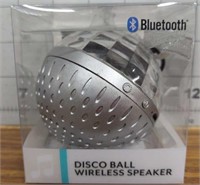 Disco ball wireless speaker