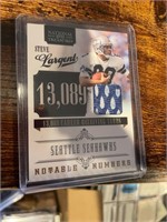 2011 Panini Notable Numbers Steve Largent Patch
