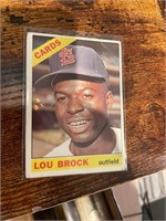 1966 Topps #125 Lou Brock St. Louis Cardinals