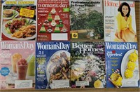 Magazine lot, women's Day, better homes and