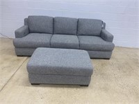 New Flexsteel Sofa & Ottoman