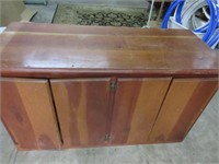 Antique Cabinet 50.5"Wx21"T Miss A Drawer