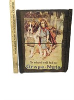 Grape Nuts Wood Sign