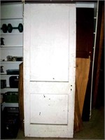 Antique Solid Wood Door: 32" W x 83.5"T