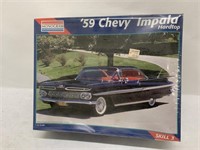 Monogram 1:25 59' Chevy Impala Kit, Sealed
