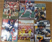 Beckett monthly and sports illustrated lot