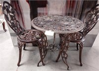 11 - BISTRO TABLE W/ 2 CHAIRS (G156)