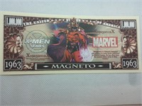 Magneto banknote