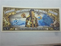 Ice age banknote