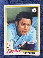 TONY PEREZ VINTAGE 1972 TOPPS CARD