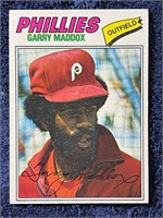 GARRY MADDOX VINTAGE 1977 TOPPS CARD