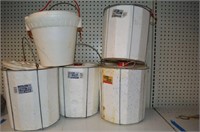 Styrofoam/Minnow Insulated Buckets