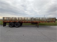 36 FT FLAT BED FONTAINE TRAILER