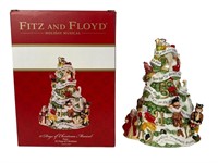 Fitz & Floyd 12 Days of Christmas Musical Tree