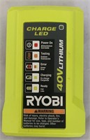 Ryobi OP404VNM 40VLithium-Ion Battery Charger ONLY