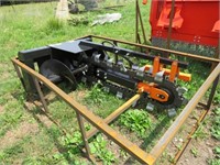 New Mower King 4' Skid Steer Trencher Attachment