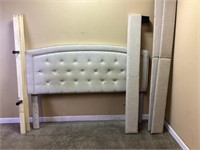 TUFTED QUEEN SIZE BED FRAME