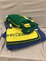 John Deere Fleece Blanket & Comfortor