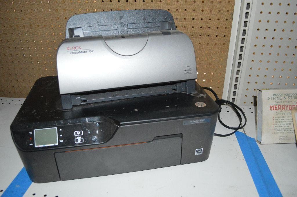 hP Printer and Xerox Document Scanner
