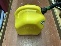 5 GALLON YELLOW DIESEL FUEL CAN