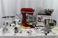 KitchenAid 600 Series Mixer w Heated Bowl and more